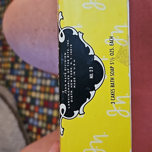 Vintage JEAN NATE Savon Pour le Bain bath soap - Picture 3 of 4